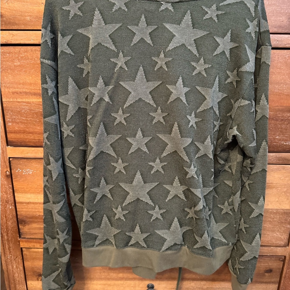 Kori Olive Star Pattern lounge set